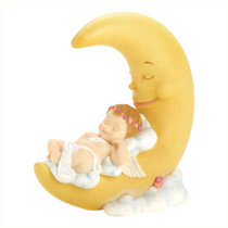 Little Baby Angel on the Moon
